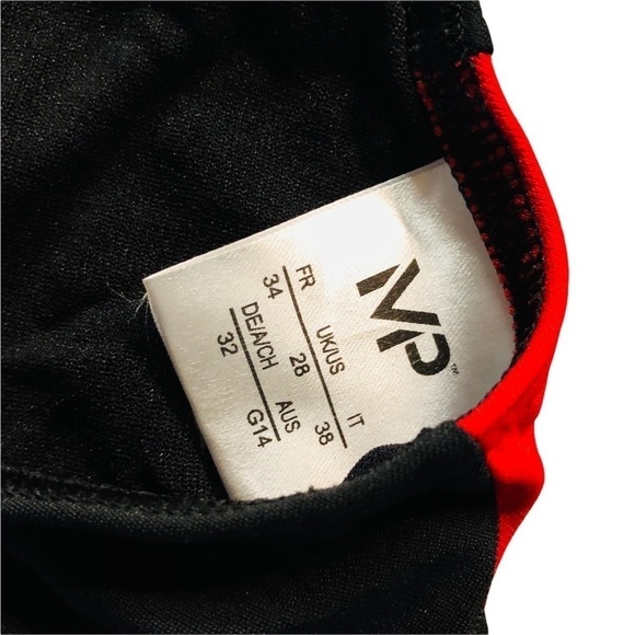 MICHAEL PHELPS WOMENS BLACK ONE PIECE SWIMSUIT SIZE 28 NWT - Picture 3 of 9